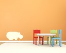 Hippo Wall Decal Animal Stickers For Nursery